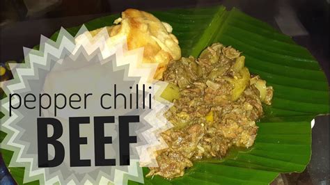 Pepper Chilly Beef പെപ്പർ ചില്ലി ബീഫ് Youtube