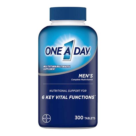 One A Day Men S Tabletas Vitaminas Y Minerales Para Hombre