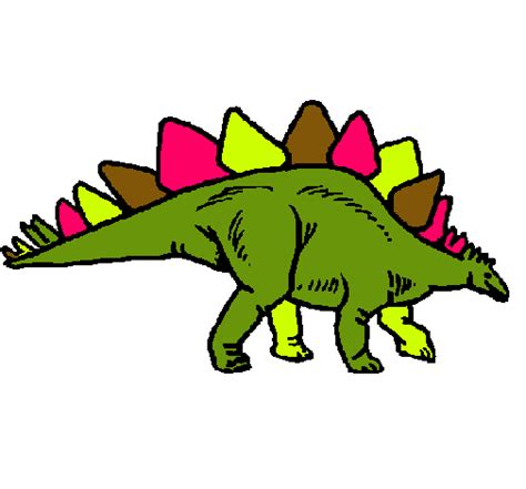 Dibujo De Stegosaurus Pintado Por Jjjj En Dibujos Net El D A A