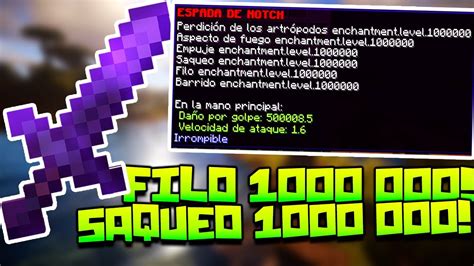 Espada De Netherite Con Todo Encantado A Nivel En Minecraft