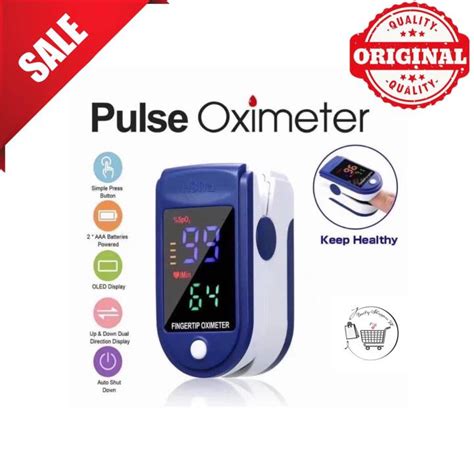 Blood Oxygen Finger Pulse Oximeter Digital Fingertip Finger Pulse