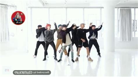 Dance Practice Boy Whit Luv Bts Mirror Slow YouTube