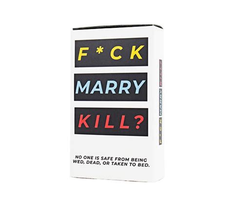 Fuck Marry Kill Trivia Quiz Dé perfecte drinking game KKEC KKEC