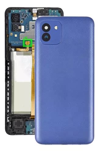 Tapa Trasera De Bater A Azul Para Samsung Galaxy A Sm A Cuotas