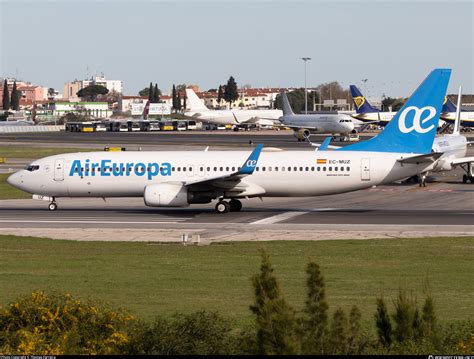 EC MUZ Air Europa Boeing 737 85P WL Photo By Thomas Ferreira ID