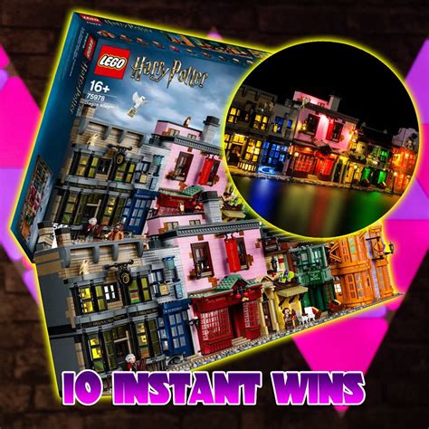 LEGO DIAGON ALLEY & LIGHT KIT – 10 INSTANT WINS – Bullpen Competitions