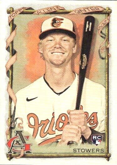 Topps Allen Ginter Kyle Stowers Rc Baltimore Orioles