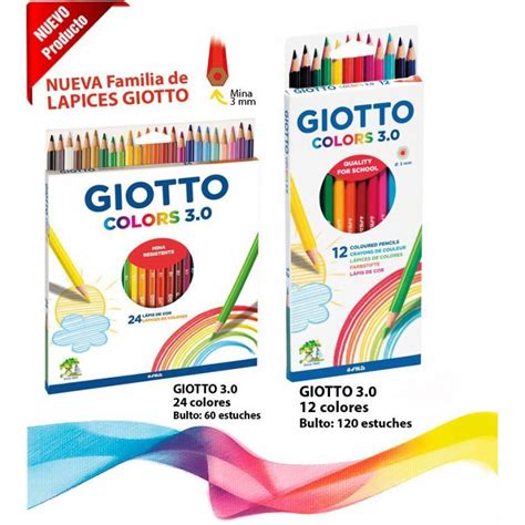 Lapices Giotto X Colores