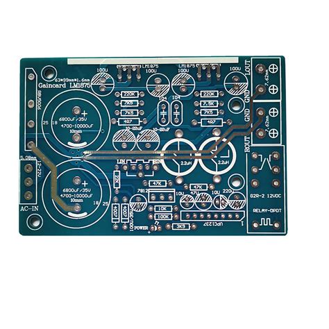 Lm Amplifikat R Pcb Stereo Gaincard Gc S R M Lm D K Distorsiyon