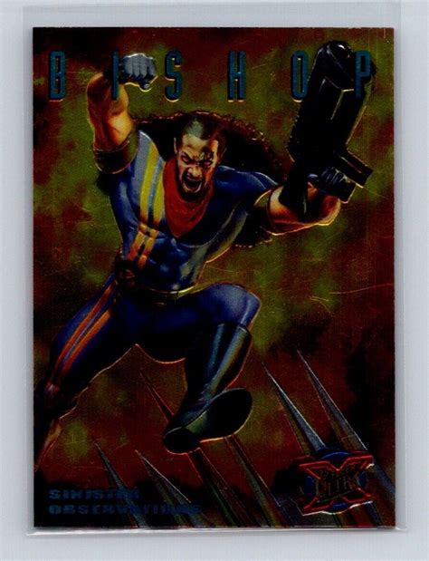 Fleer Ultra Marvel Sinister Observations Limited Edition Bishop