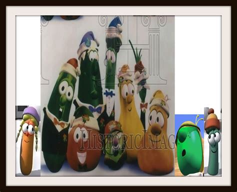 Laura Carrot VeggieTales Christmas Spectacular Tom Grape Junior Asparagus Frames | VeggieTales ...