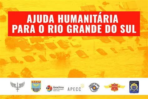 Apecc E Ibrachina Lan Am Campanha De Ajuda Humanit Ria Para O Rio