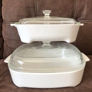 Set Of Corning Ware S Blue Amana Radarange Microwave Browning