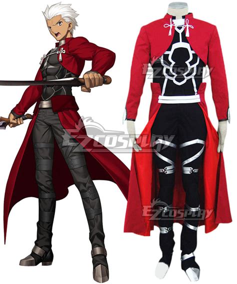 Fate Stay Night Archer Emiya Shirou Cosplay Costume New Edition | lupon ...