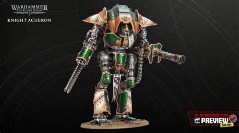 Warhammer Preview Online New Plastic Knights For The Horus Heresy