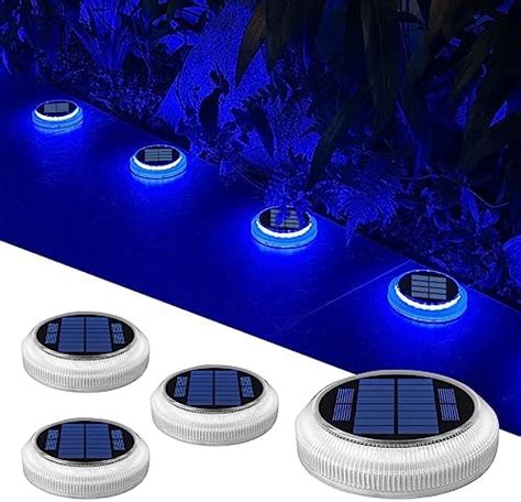 YiLaie Luci Solari Esterno LED Da Giardino 360 Per Scale IP68