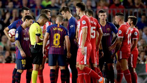 Girona Player Admits Clement Lenglet Red Card Was the Wrong Decision in Barcelona Draw - Sports ...