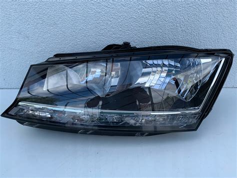 SKODA FABIA 3 III LIFT 6V LAMPA PRZEDNIA LEWA LED 12842921334