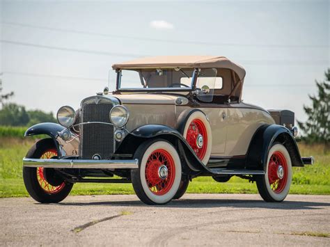 1931 Chevrolet Independence Sport Roadster Hershey 2023 RM Sotheby S