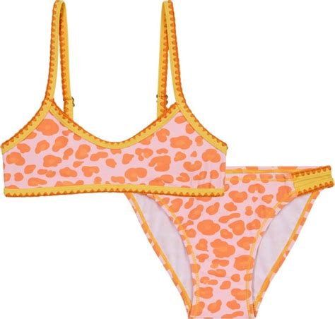 Claesen S Meisjes Bikini Pink Panther Spandex