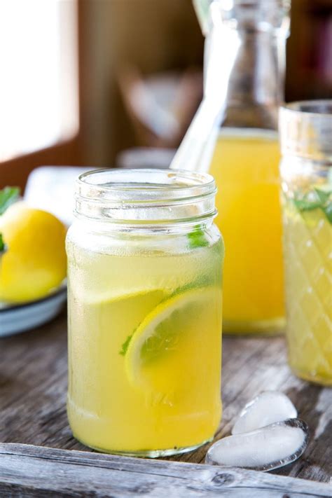 Recipe Iced Green Tea With Mint Ginger Recipe Ginger Drink