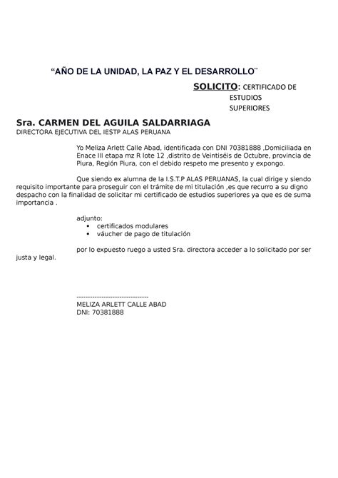 Solicitud iap ANOTACIONES VARIOS AÑO DE LA UNIDAD LA PAZ Y EL