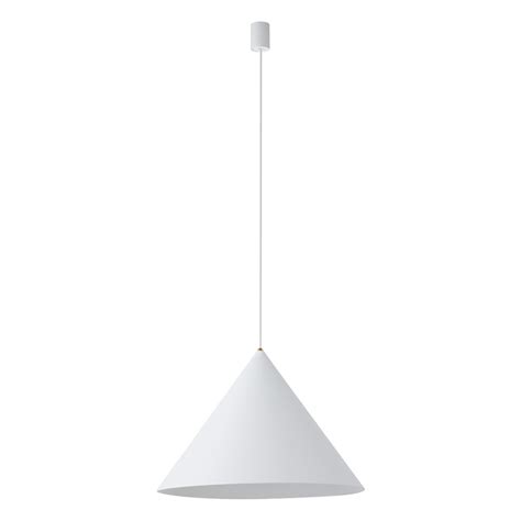 Loftowa lampa wisząca ZENITH L GU10 wys 130cm biały oświetlenie