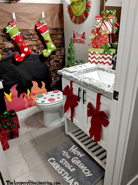 Grinch Bathroom Ideas - The Keeper of the Cheerios