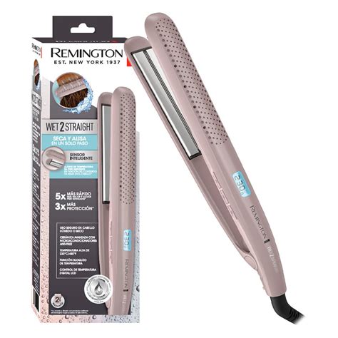 Plancha 2 en 1 alisa y seca pelo húmedo 450F Remington CVL Cosmeticaval