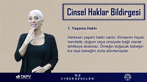 Cinsel Haklar Bildirgesi YouTube