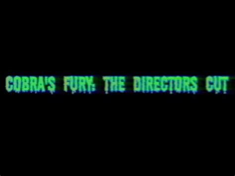 Cobra's Fury: The Director's Cut | Tonight | 8 PM MST/10 PM EST : r ...