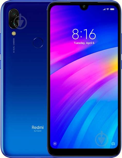 ᐉ Смартфон Xiaomi Redmi 7 2 16GB blue 463048 Краща ціна в Києві