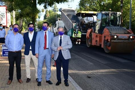 Las Obras De Asfaltado De La Avenida Del Brillante Ya Se Encuentran En