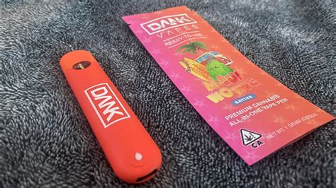 Trying Another Real Dank Vapes Disposable Maui Wowie Full Gram