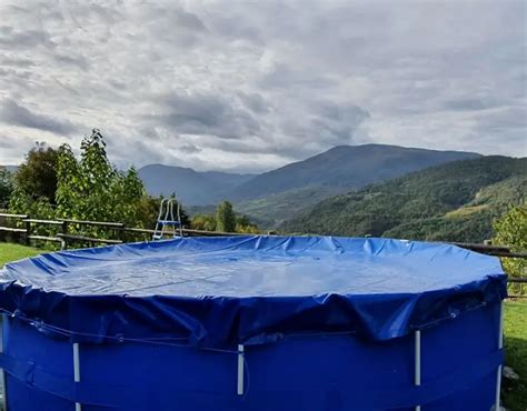 Telo Copertura Piscina Tonda Pvc Gr Mq Cod Pi T