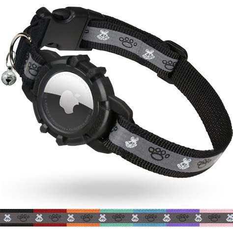 Reflective Airtag Cat Collar Feeyar Integrated Gps Cat Collar With