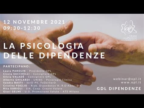 La Psicologia Delle Dipendenze YouTube