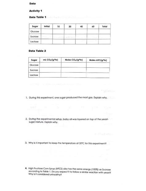 Solved Data Activity 1 Data Table 1 Initial 15 30 45 60 Chegg