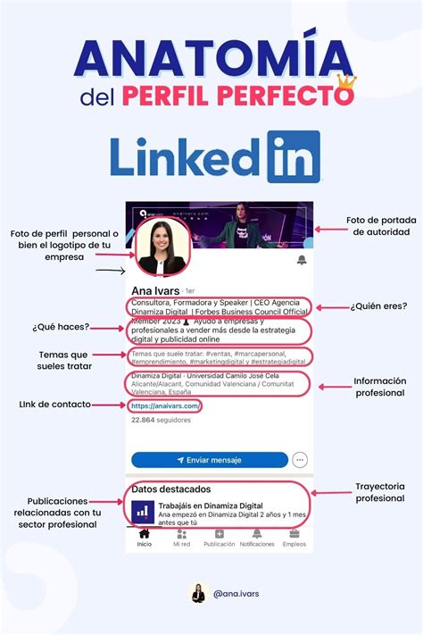 Anatom A Del Perfil Perfecto En Linkedin Para Vender M S Consejos De