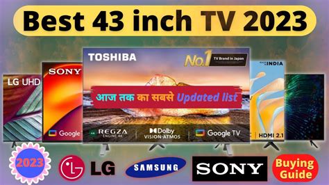 Best 43 Inch TV In India 2023 Best TV In India Best 43 Inch 4k TV