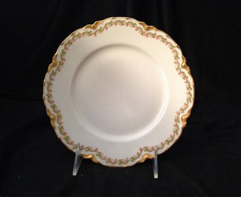 Haviland Clover Leaf Or Cloverleaf Salad Plate Decorated By Haviland