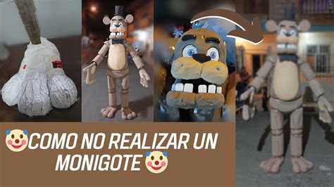 Como No Hacer Un Monigote De Freddy Five Night At Freddys Youtube