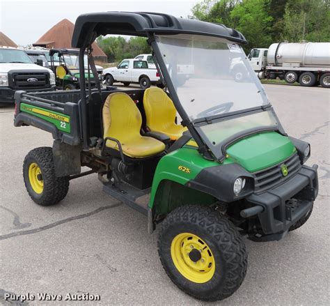 2012 John Deere 625i Gator Utility Vehicle In Olathe Ks Item De3423 Sold Purple Wave