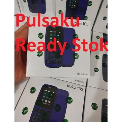 Jual NOKIA 105 4TH EDITION 2019 GARANSI RESMI TAM Shopee Indonesia