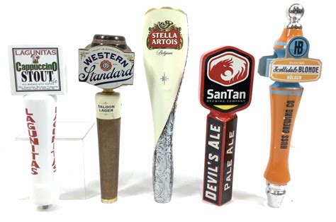 Lot 5 Assorted Beer Tap Handles