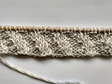 How To Knit Diagonal Stripes Stitch The Blog Nl