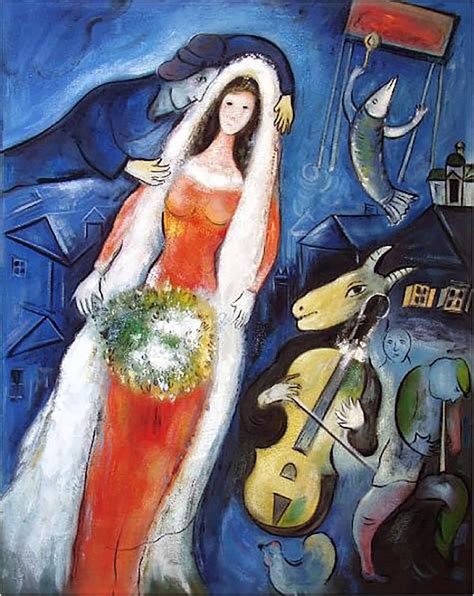 La Mari E Marc Chagall Oil On Canvas Marc Chagall Artist Chagall