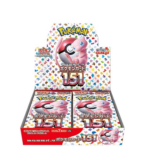 Pokemon Card 151 Japan Booster Box Japoński Stan Nowy 94999 Zł