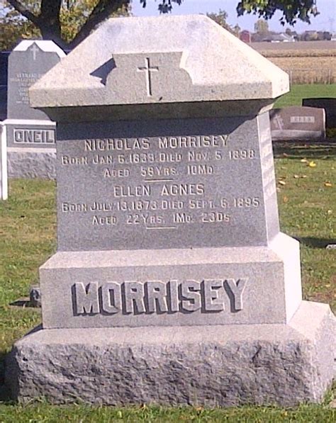 Ellen Agnes Morrissey 1873 1895 Find A Grave Memorial