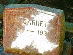 John Henry Garrett Homenaje De Find A Grave